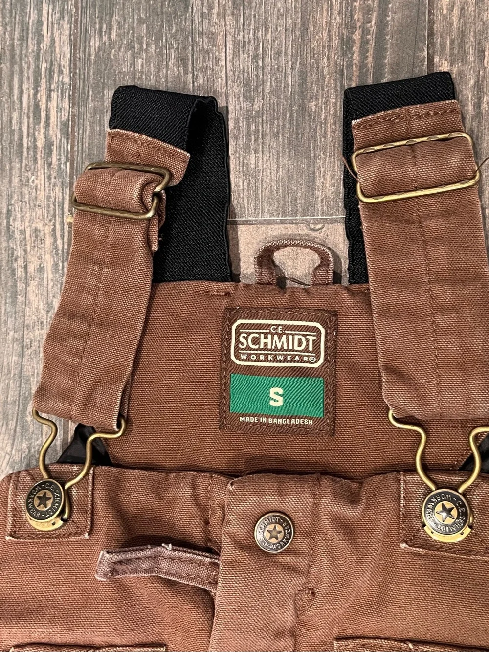 Schmidt Workwear Youth Heavy Duty Overalls Pockets Zip Lined Small Regular (6-8)